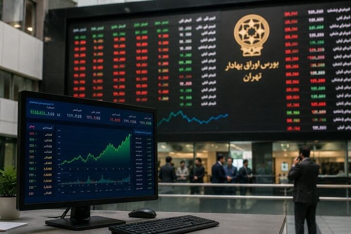 بورس زیر فشار فروش؛ شاخص کل با افت بیش از ۱۰۸ هزار واحدی به کانال ۸.۱ میلیون واحد بازگشت
