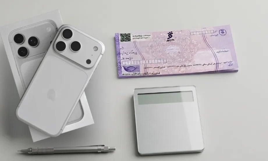خرید آیفون 18 پرو مکس با چک و با کمترین پیش پرداخت