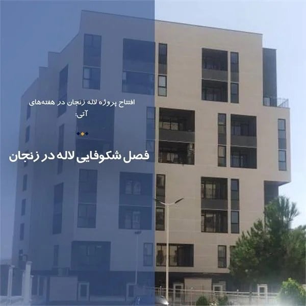 افتتاح پروژه لاله زنجان در هفته‌های آتی: فصل شکوفایی لاله در زنجان