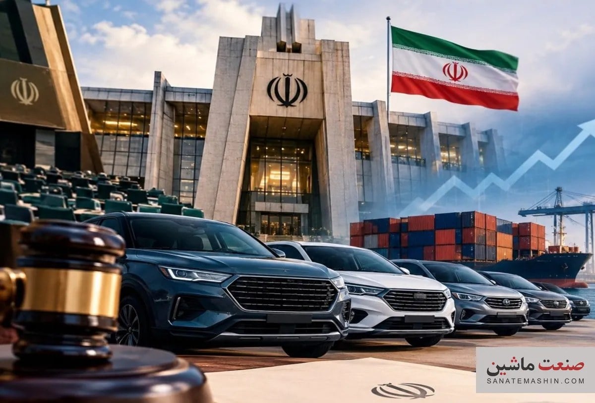 واردات خودرو برای خودروسازان داخلی ممنوع می شود +جزئیات