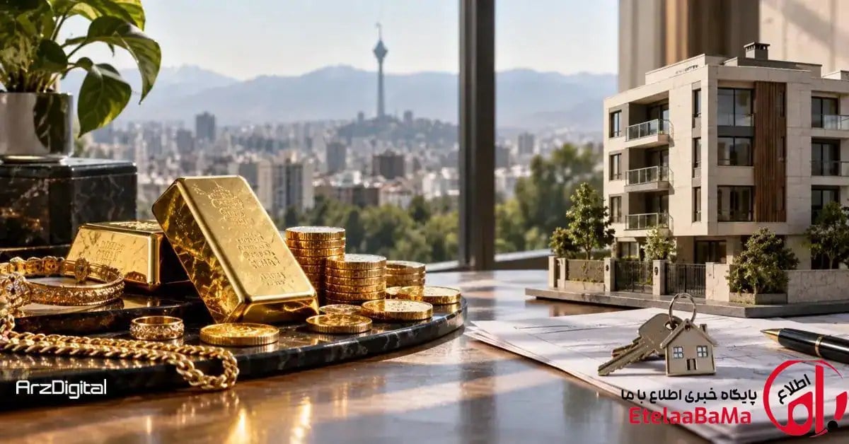 طلا بخریم یا خانه؟ مقایسه سود سرمایهگذاری در طلا و مسکن در سال ۱۴۰۵