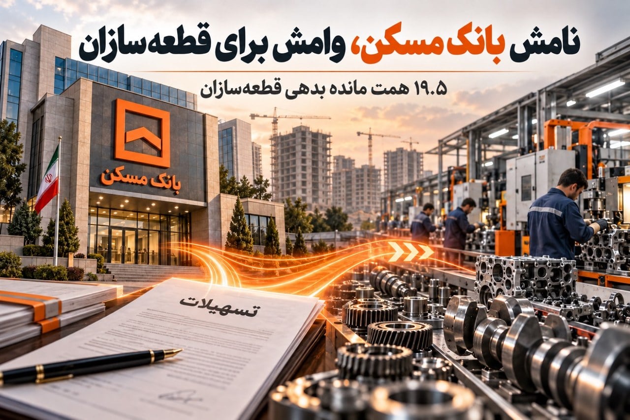 نامش بانک مسکن، وامش برای قطعهسازان!/سهم خانهسازی کجاست؟
