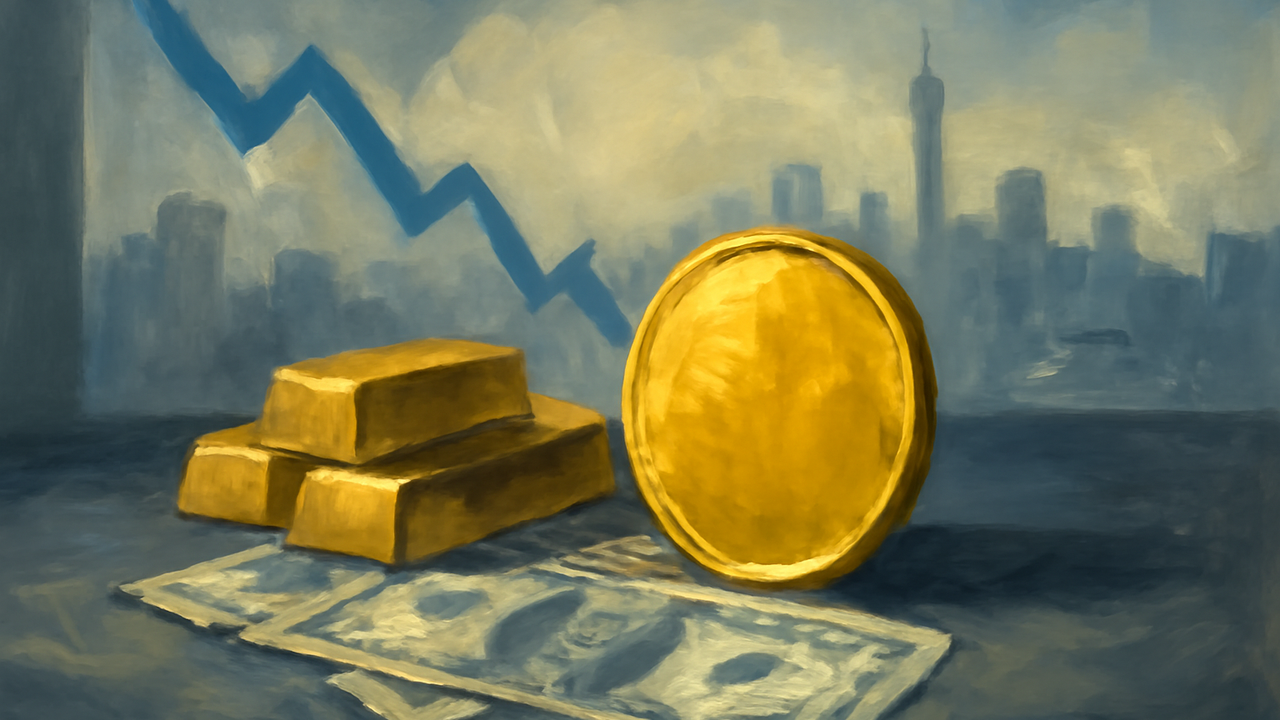 تورم بالاتر از انتظار آمریکا قیمت طلا را پایین آورد