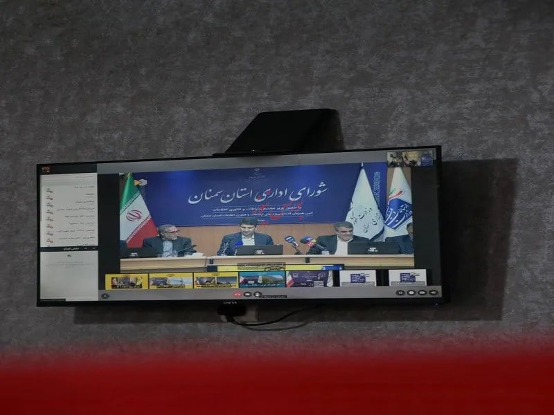 سمنان؛ زیر چتر فیبر نوری آسیاتک