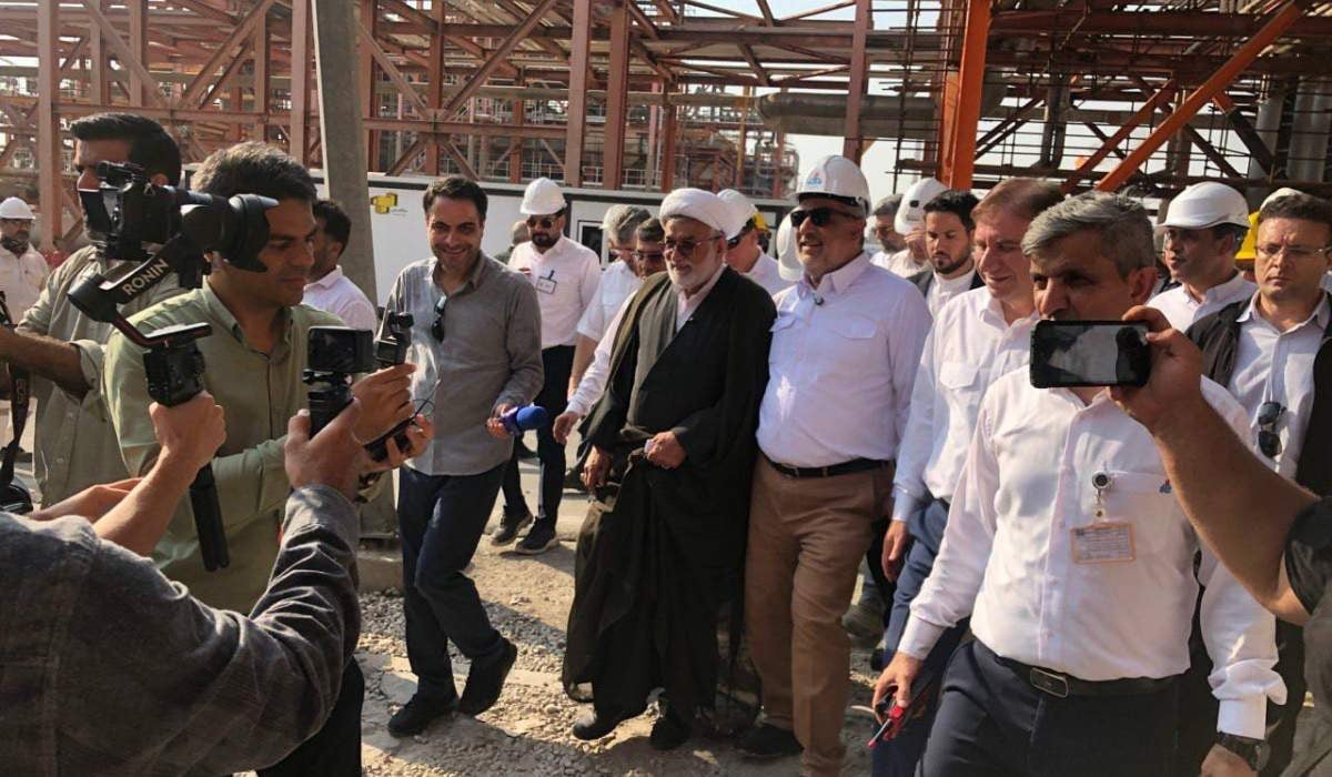 بازدید سرپرست وزارت نفت از پالایشگاه ششم پارس جنوبی