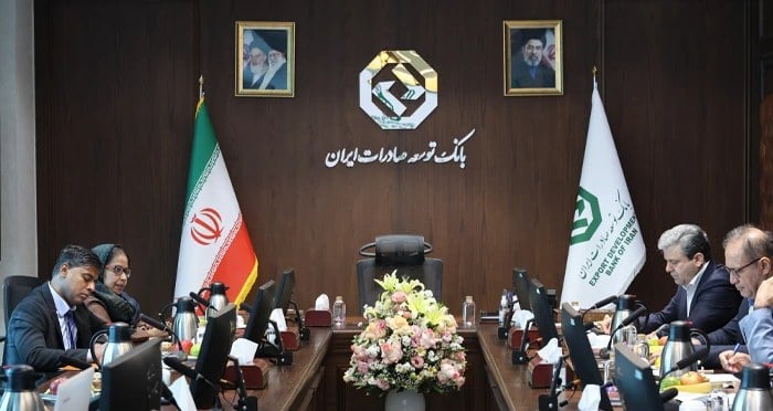 دیدار مدیرعامل بانک توسعه صادرات با سفیر سریلانکا
