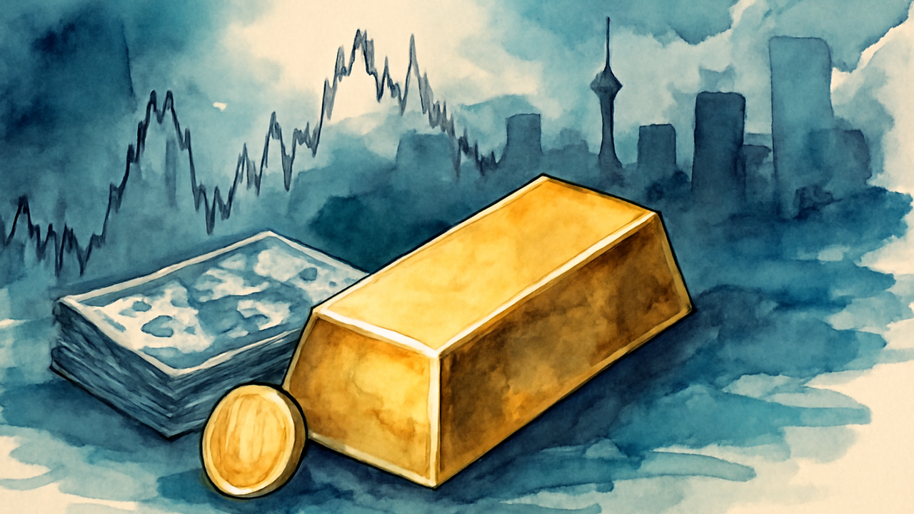 طلای جهانی با پشتیبانی بازار اوراق و دلار ضعیفتر ثابت ماند
