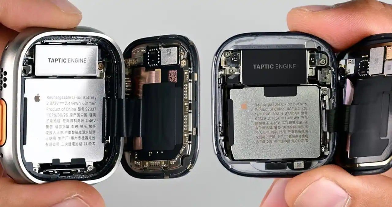 کالبدشکافی اپل واچ سری ۱۲ و واچ اولترا ۴ توسط iFixit انجام شد؛ امتیاز تعمیرپذیری ۴ از ۱۰