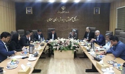 دیدار و هم‌اندیشی بیمه معلم و آموزش‌وپرورش سمنان