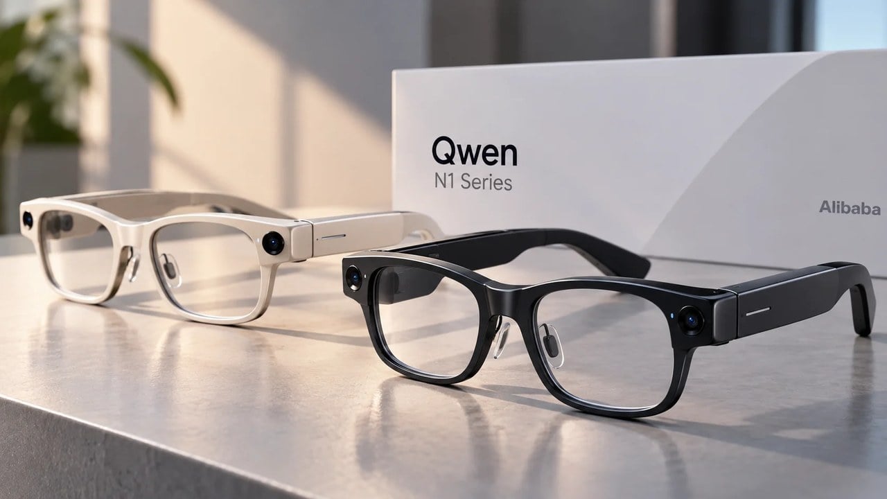 عینک‌های هوشمند Qwen N1 و N1 Pro علی‌بابا معرفی شدند؛ دوربین ۵۰ مگاپیکسلی و پرداخت با اسکن چشم