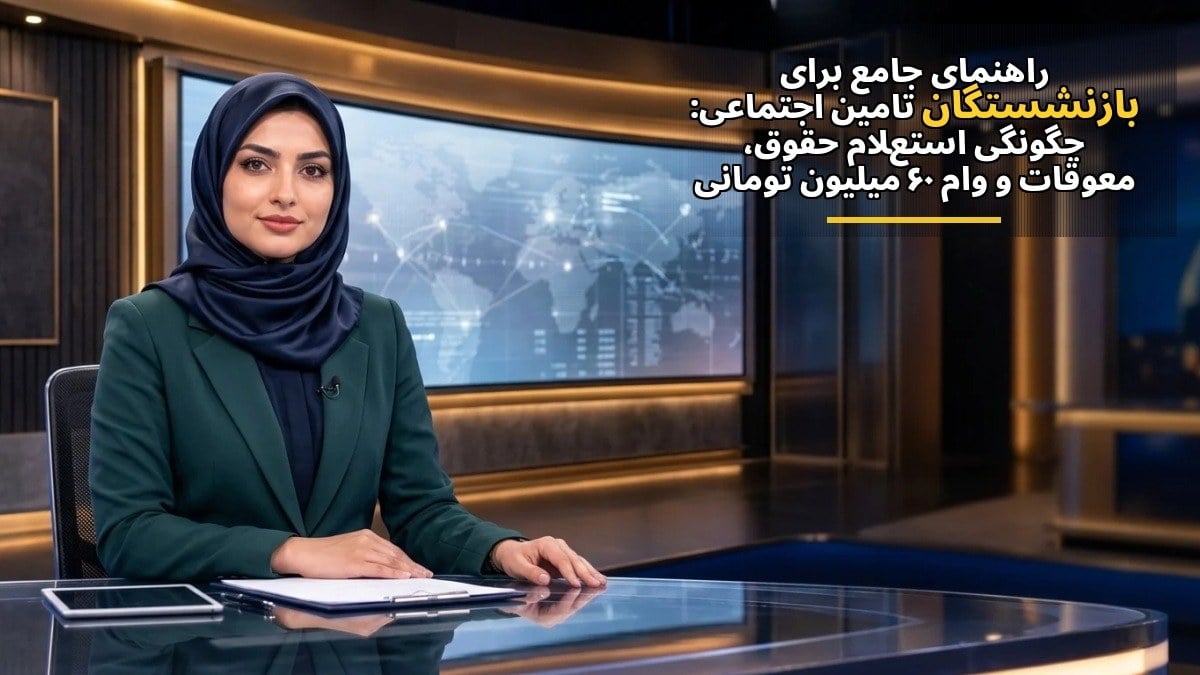 راهنمای جامع برای بازنشستگان تأمین اجتماعی: چگونگی استعلام حقوق، معوقات و وام ۶۰ میلیون تومانی