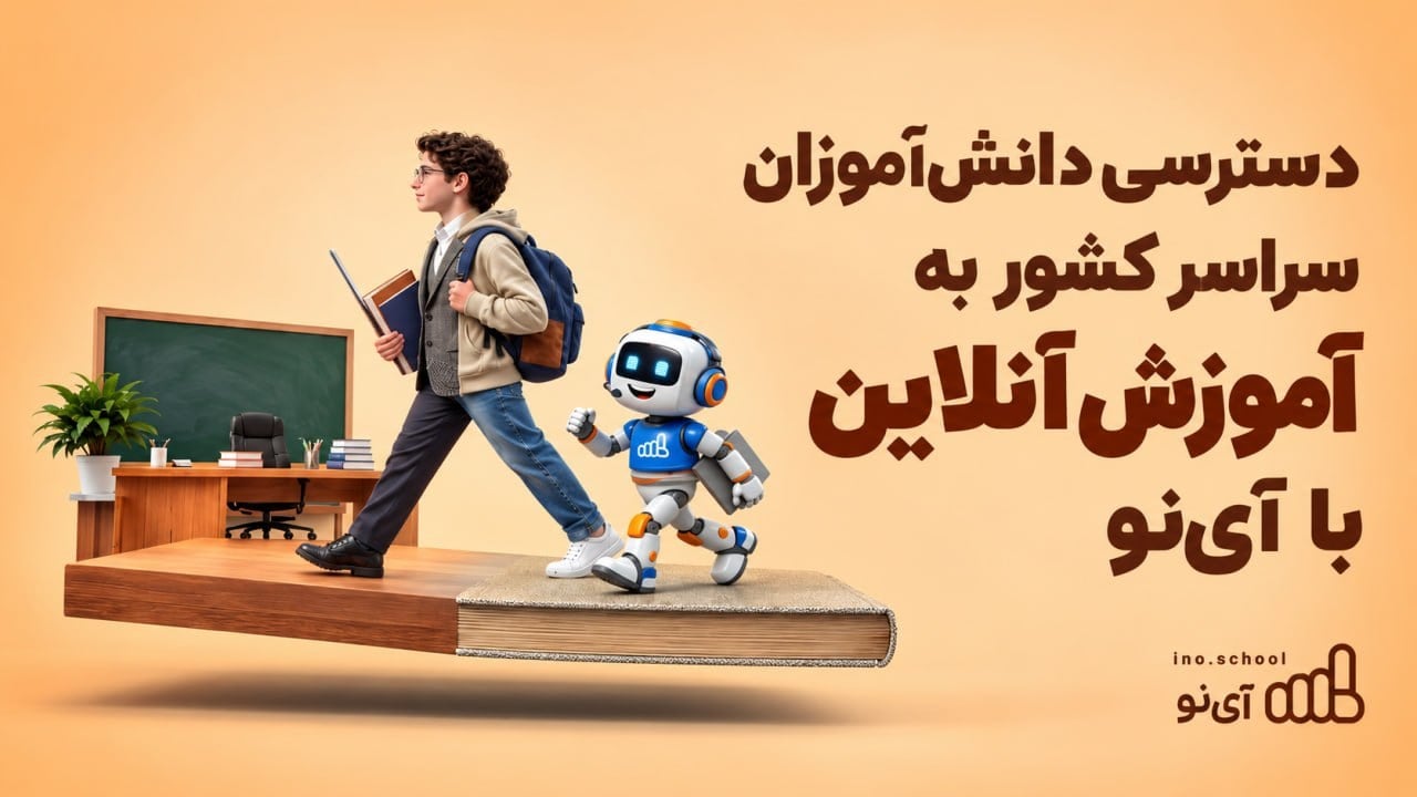 آی‌نو با پشتیبانی همراه اول، آموزش آنلاین را به دانش‌آموزان سراسر کشور می‌آورد