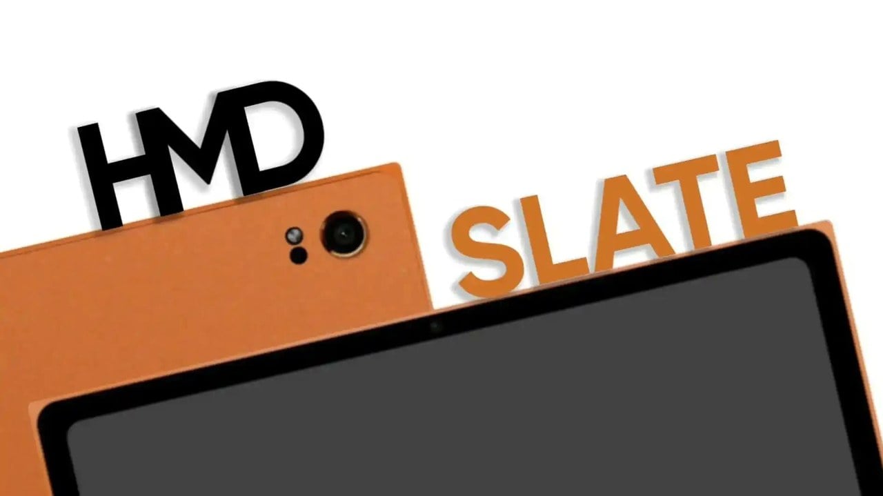 تبلت HMD Slate Tab 5G با نمایشگر ۱۵.۶ اینچی و طراحی نوستالژیک نوکیا در راه است