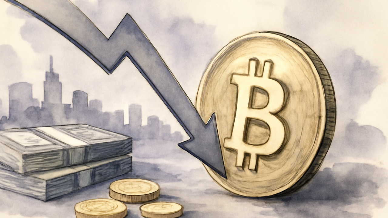 بیت‌کوین تا ۸۲٬۵۰۰ دلار افت کرد؛ ۲٫۴ میلیارد دلار موقعیت اهرمی از بین رفت