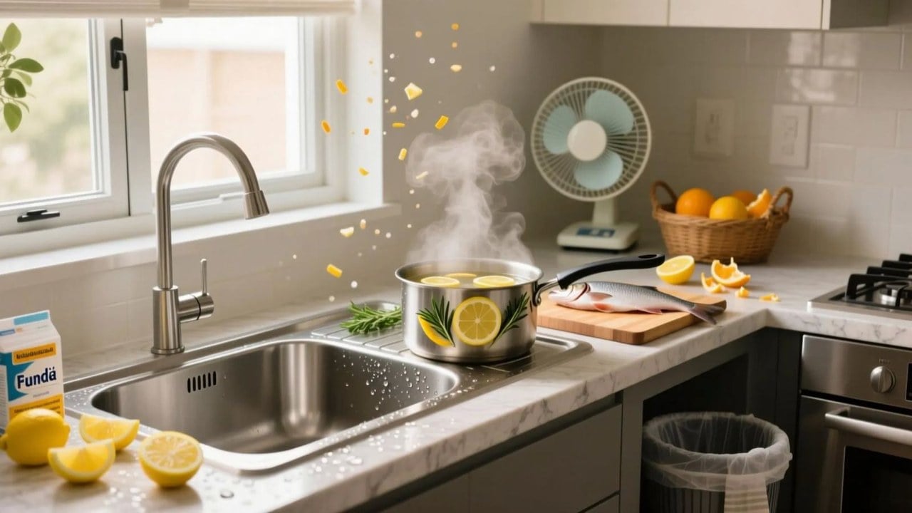 خداحافظی با بوی ماهی! ۷ ترفند ساده برای از بین بردن بوی ماهی از دست، ظرف و تخته ی آشپزی