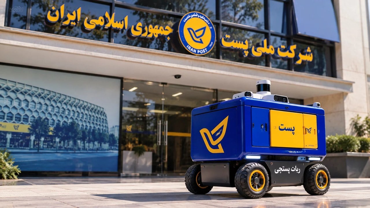 نخستین ربات پستچی ایران رونمایی شد؛ آغاز تحول هوشمند در تحویل مرسولات پستی