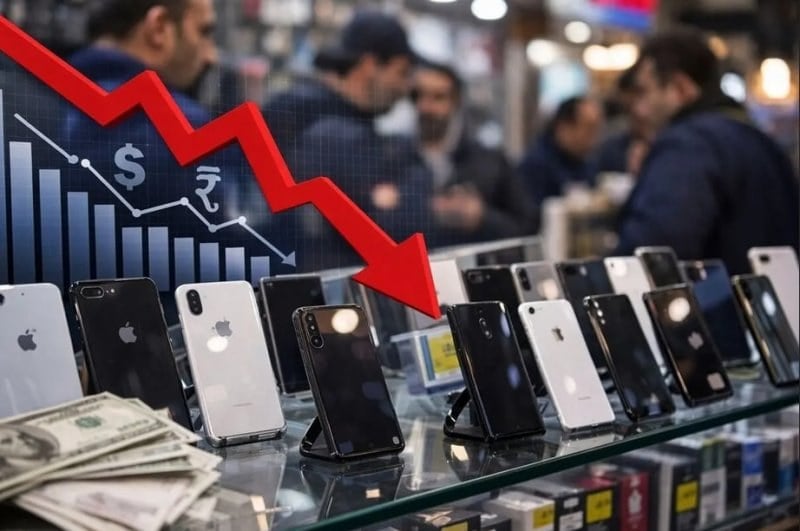 عقبنشینی قیمتها در بازار موبایل در اثر کاهش قیمت دلار