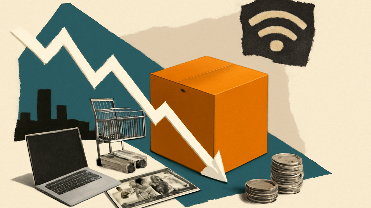 افت فروش آنلاین فقط به قطعی اینترنت مربوط نیست