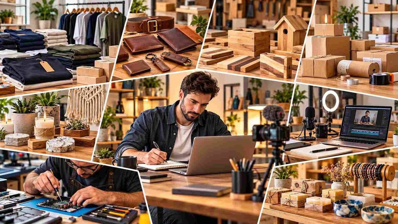 کسب و کار خانگی برای آقایان؛ ۱۵ ایده کم‌هزینه برای شروع از خانه