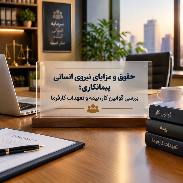 حقوق و مزایای نیروی انسانی پیمانکاری؛ بررسی قوانین کار، بیمه و تعهدات کارفرما