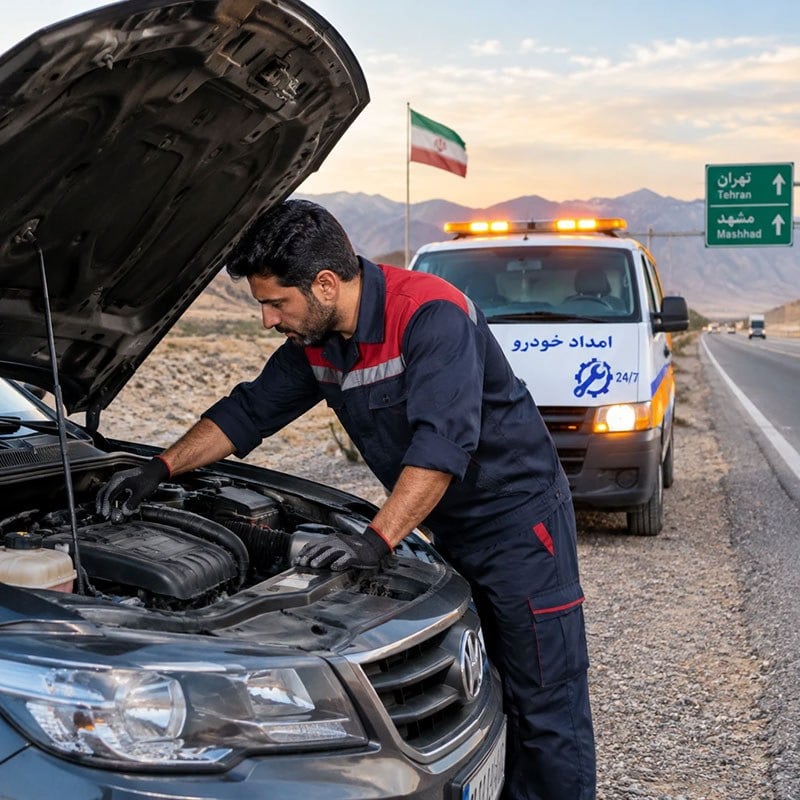 امداد خودرو همدان؛ همراه مطمئن رانندگان در مسیرهای شهری و جاده‌ای