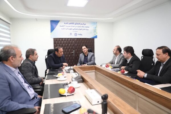 تفاهمنامه احداث مدرسه ۶ کلاسه استثنایی در شهرستان انگوت امضا شد
