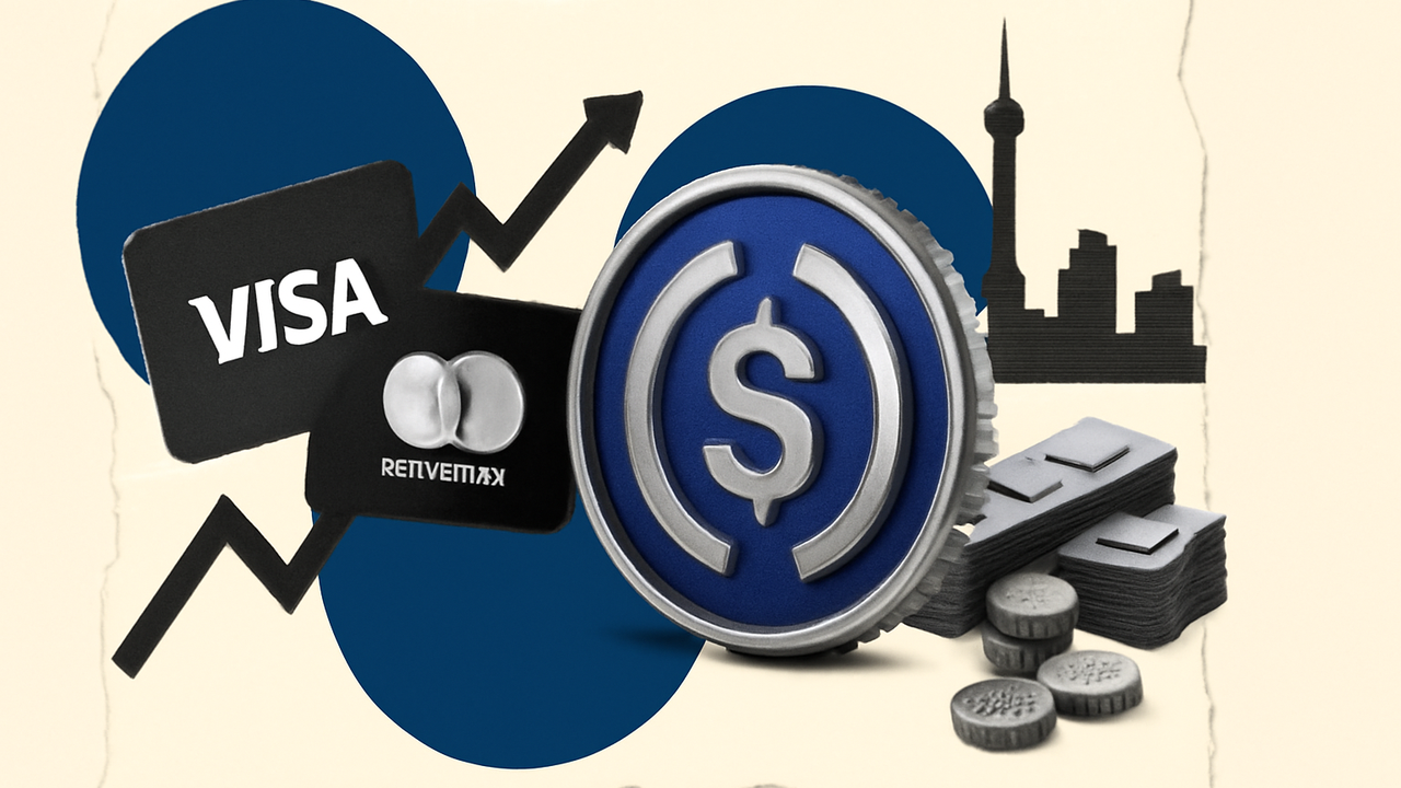 ویزا و مسترکارت تسویه با USDC را برای کسبوکارها فراهم کردند
