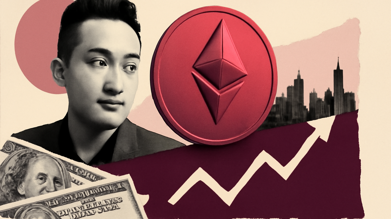 جاستین سان بیشتر اتریوم خود را فروخت و به سهام آمریکا رفت