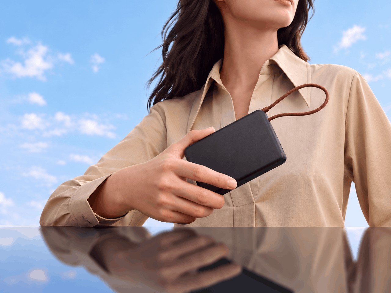 اوپو پاوربانک ۲۲٫۵ واتی با کابل USB-C یکپارچه و باتری ۱۰ هزار میلی‌آمپرساعتی معرفی کرد