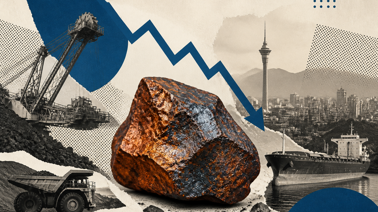 سنگ آهن به ۶۶۰ یوان رسید؛ عرضه فراوان و تقاضای ضعیف قیمت را پایین کشید