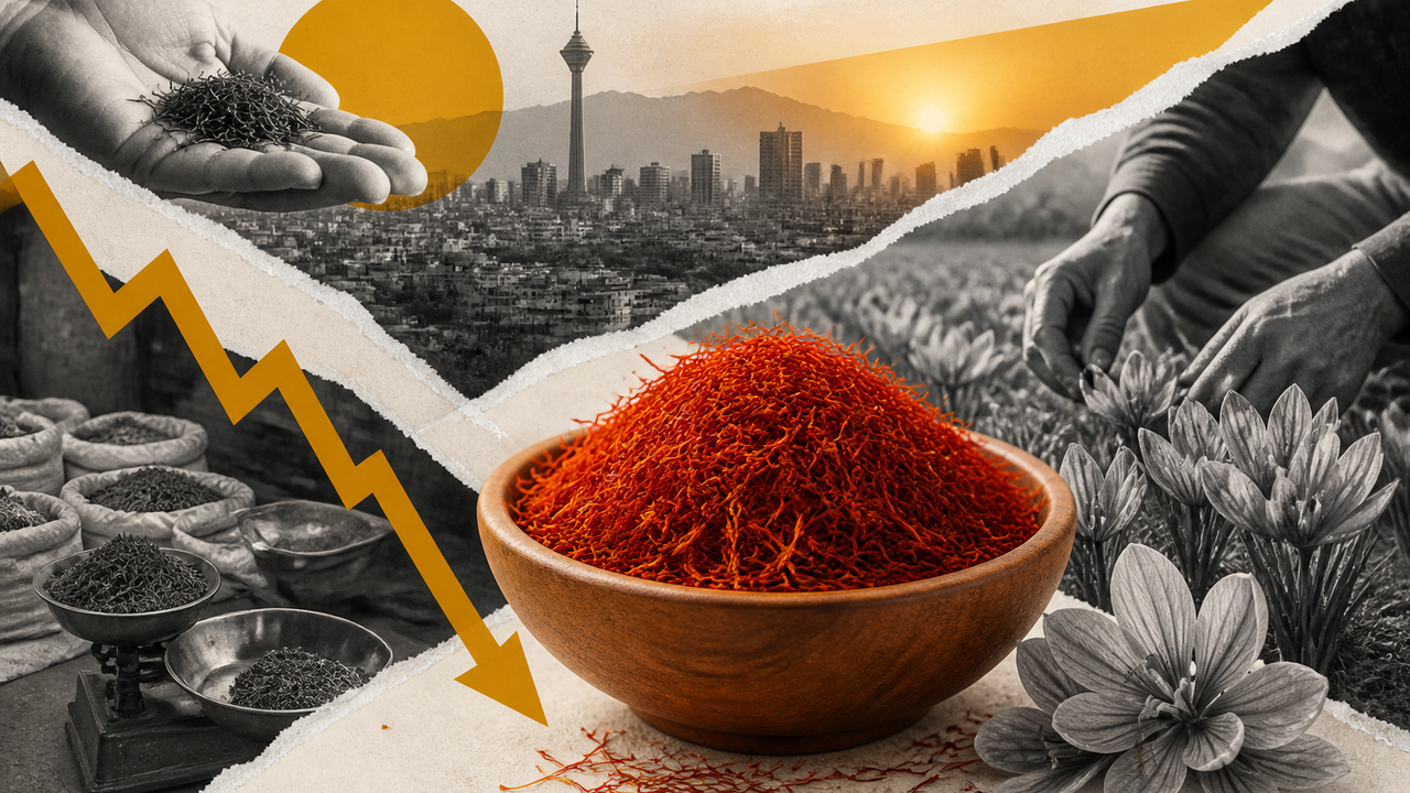 قیمت زعفران در نیمه فصل برداشت پایین آمد؛ بازار تربت‌حیدریه چه می‌گوید؟
