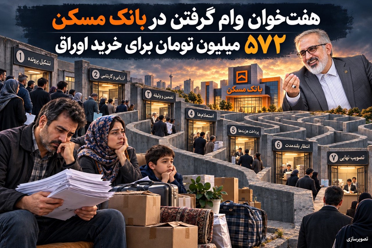 هفتخوان وام گرفتن در بانک مسکن برای خرید خانه/خرید اوراق وام مسکن به ۵۷۲ میلیون تومان رسید