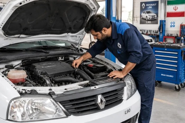 چرا رنو ال 90 در ترافیک جوش میآورد؟ بررسی علت بالا رفتن آمپر آب و خرابی سیستم خنککننده