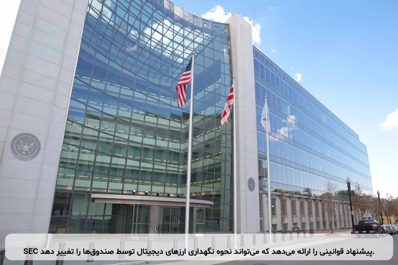 SEC پیشنهاد قوانینی را ارائه می‌دهد که می‌تواند نحوه نگهداری ارزهای دیجیتال توسط صندوق‌ها را تغییر دهد.