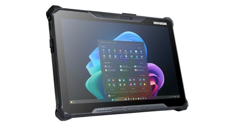 Durabook از تبلت جانسخت R12 با پلتفرم هوش مصنوعی لبهای فعال رونمایی کرد