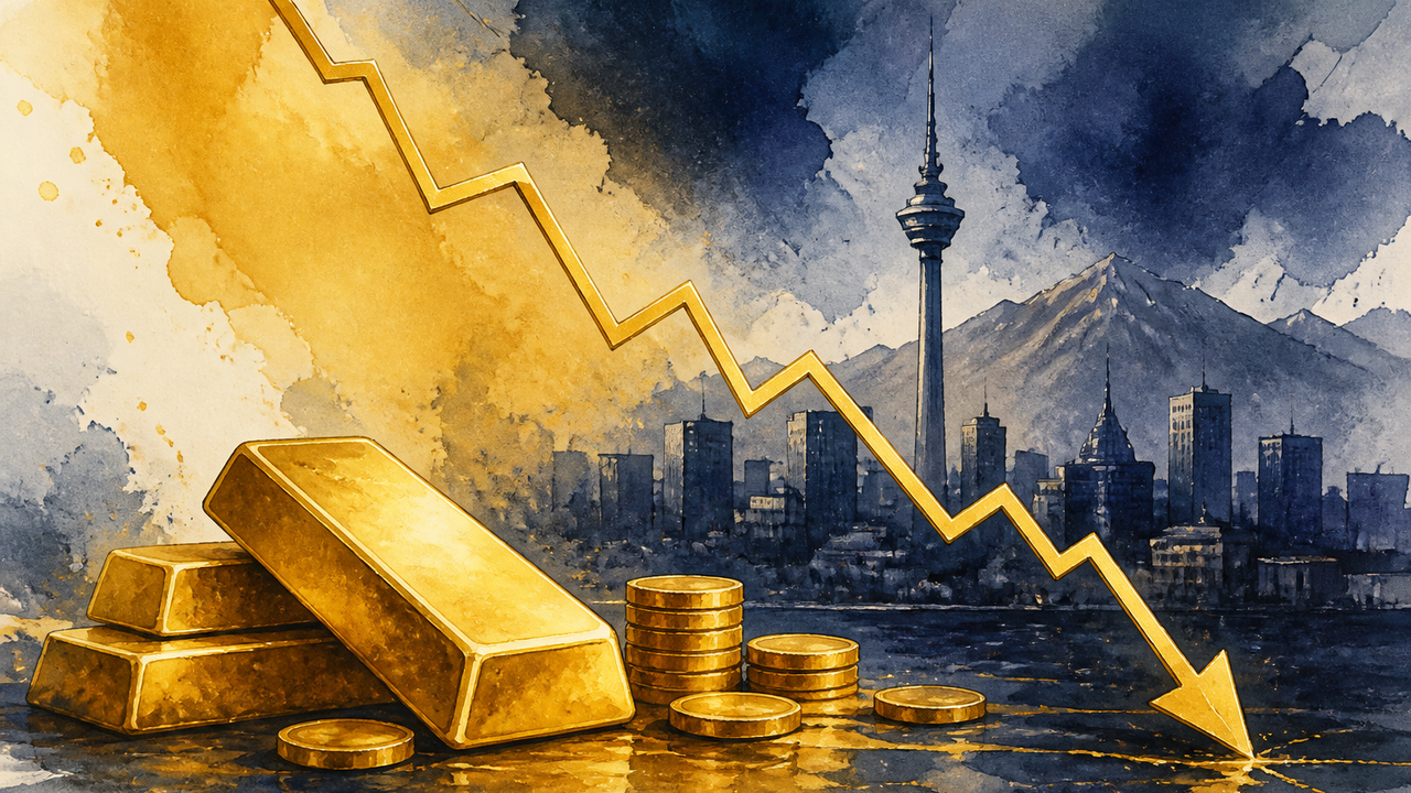 قیمت طلا در بازار جهانی به زیر ۴٬۰۰۰ دلار در هر اونس رسید