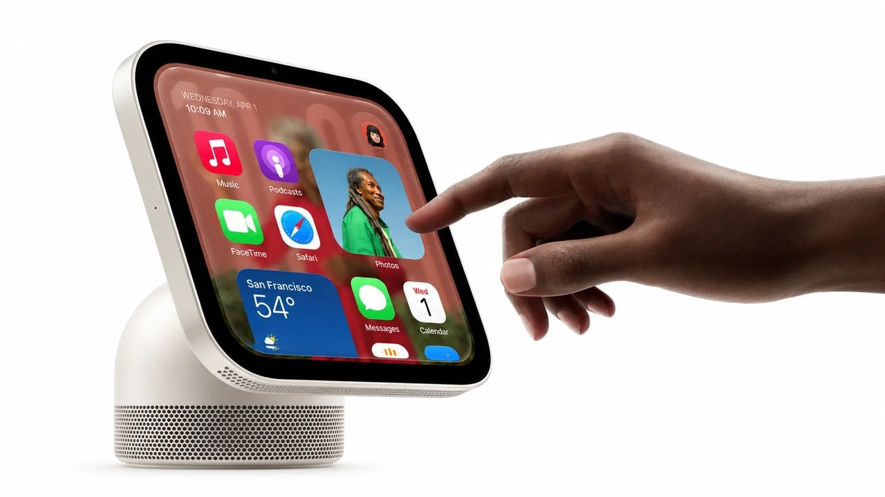 اپل به‌دنبال ساخت HomeView Max؛ نمایشگر هوشمند ۹ اینچی با قابلیت چرخش ۳۶۰ درجه