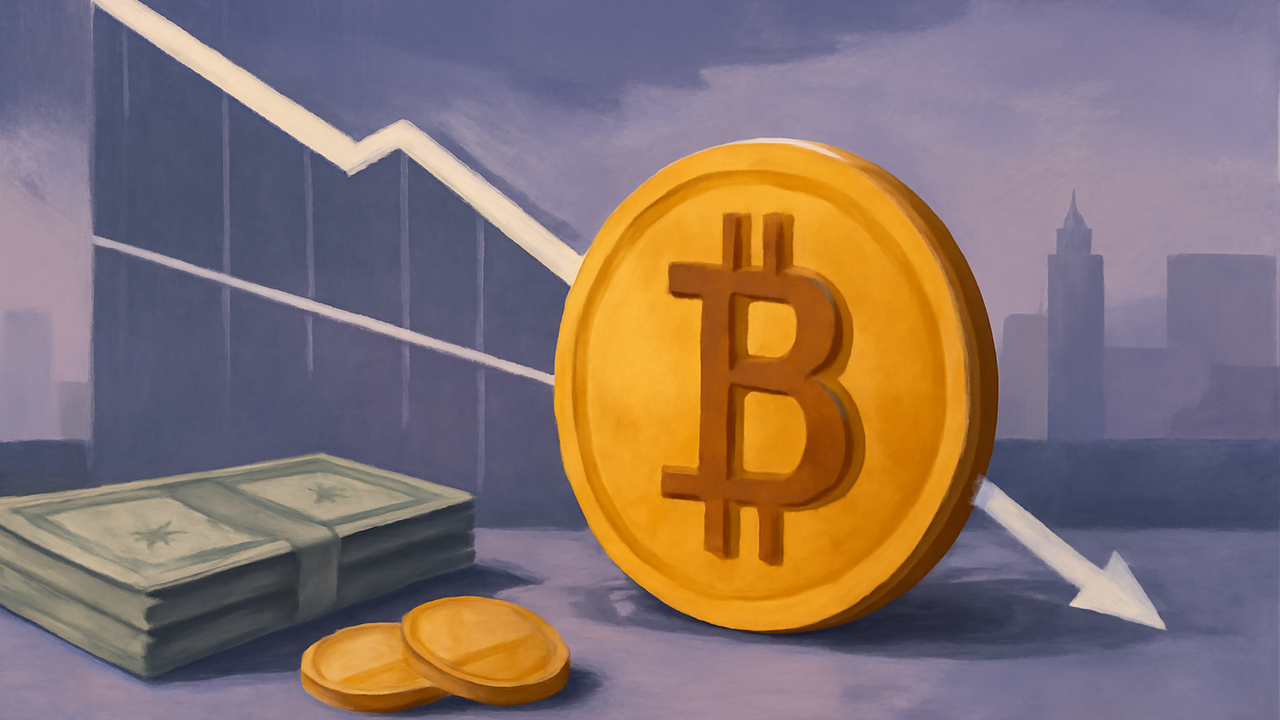 بیت‌کوین خط روند صعودی را شکست؛ نگاه‌ها به حمایت ۷۶ هزار دلاری