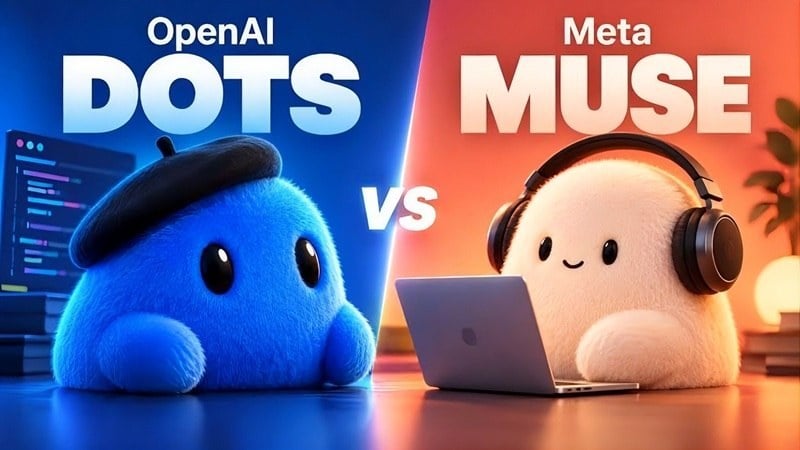 مقایسه OpenAI Dot و Meta Muse: این دو عامل هوش مصنوعی چه تفاوت‌هایی با یکدیگر دارند؟
