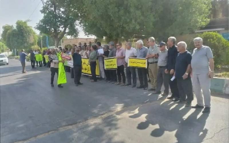 تجمع اعتراضی بازنشستگان در چند استان