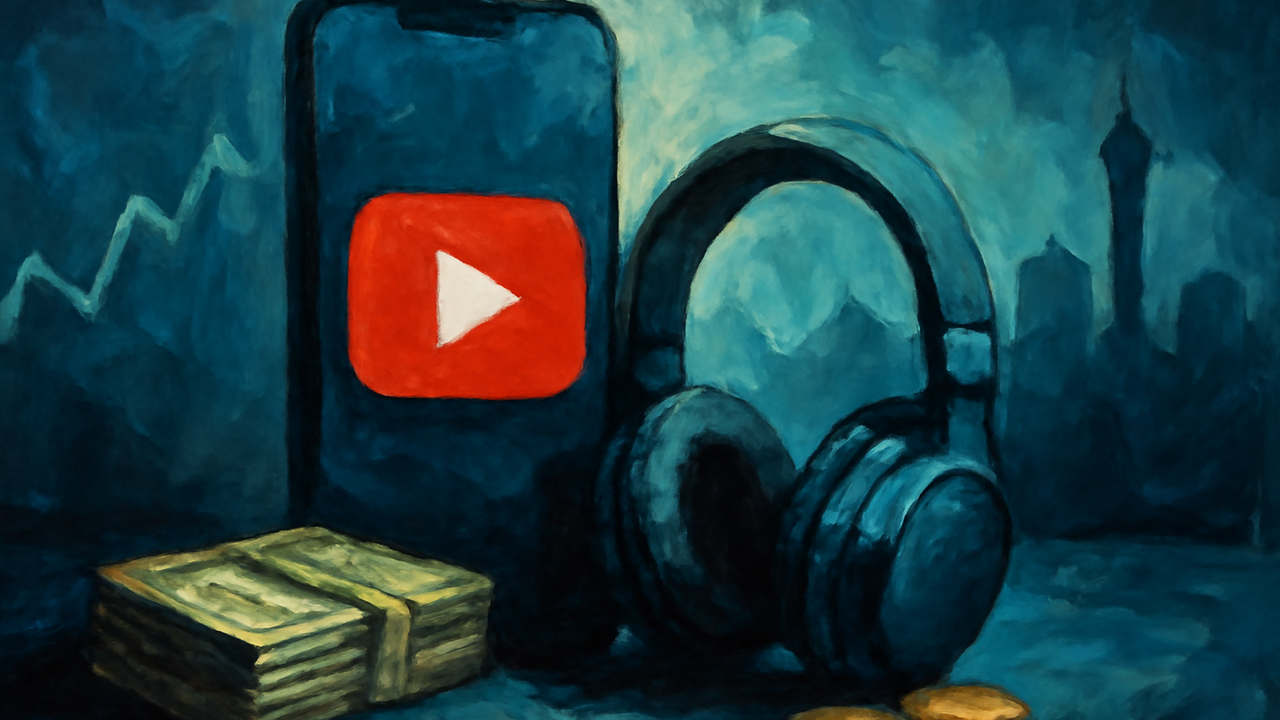 یوتیوب پریمیوم به سمت کتاب صوتی میرود؛ رقابت تازه با اسپاتیفای و ادیبل