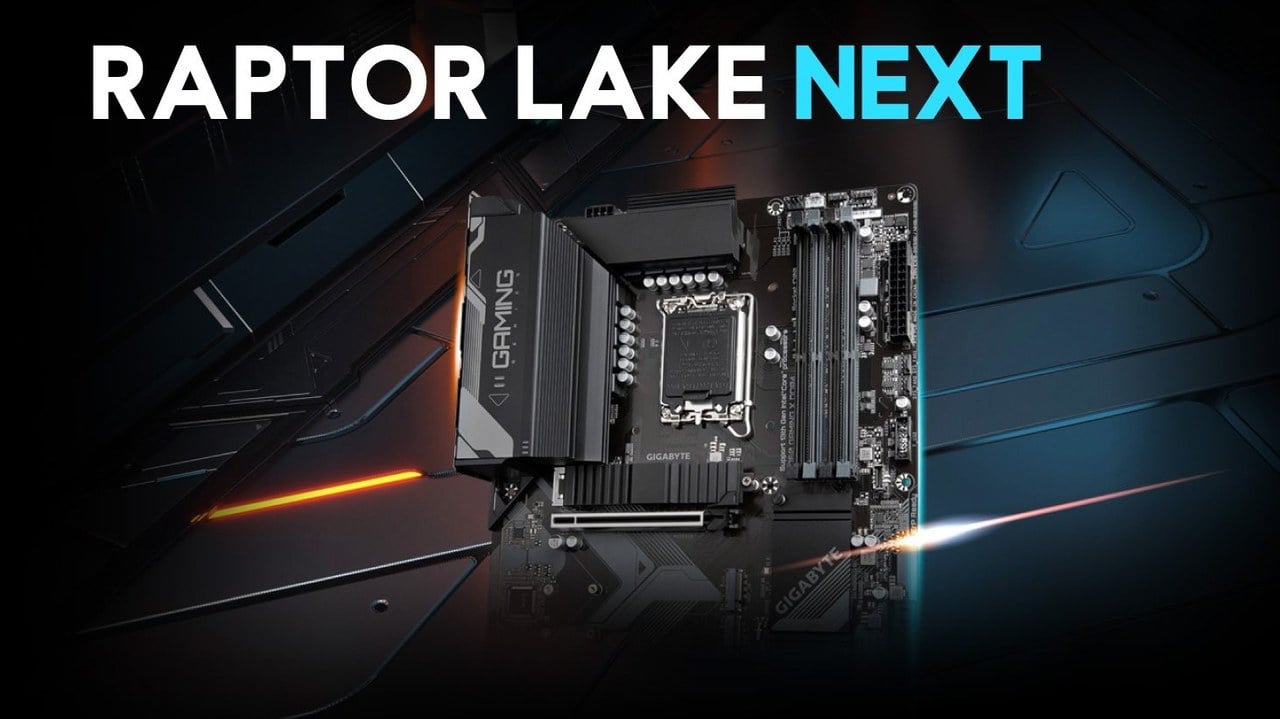 گیگابایت پشتیبانی از پردازندههای جدید Raptor Lake NEXT را در مادربردهای LGA 1700 تایید کرد