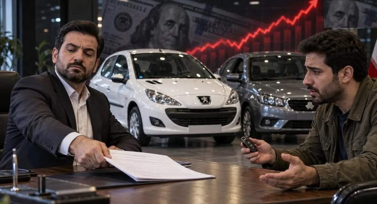 نرخ کمیسیون نمایشگاه‌های خودرو در تهران یک درصد ارزش معامله است