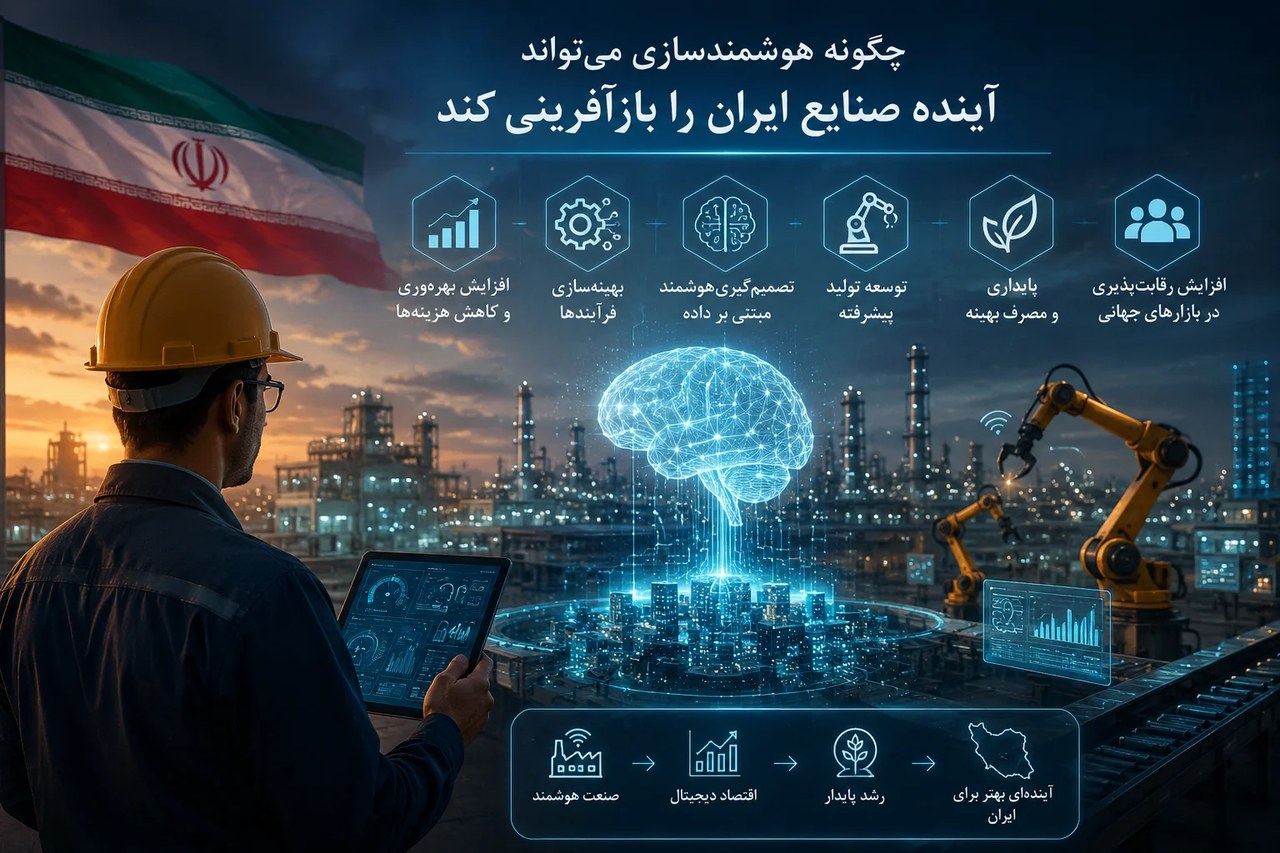صنعت ایران در دو راهی هوشمندسازی