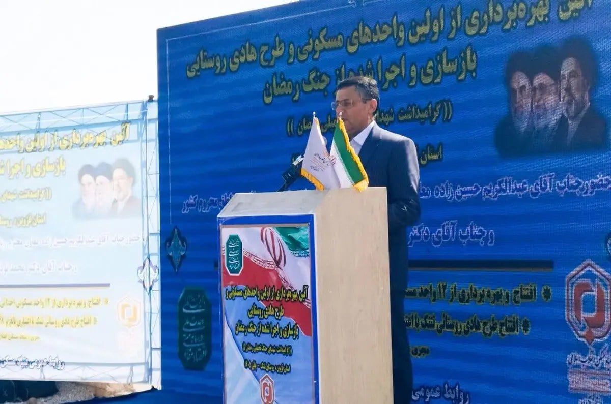 در بازسازی خانههای روستای تتنک خیرین مشارکت کردند