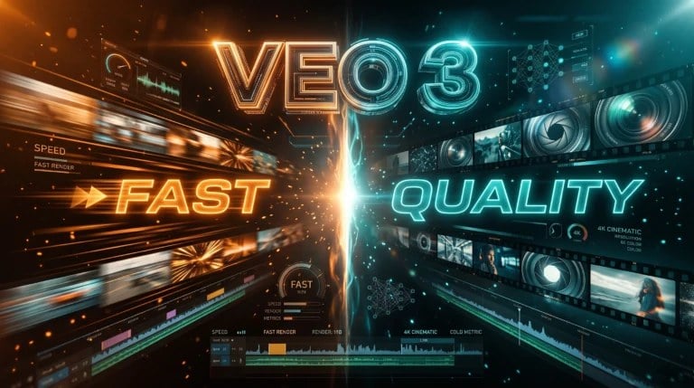 مقایسه مدلهای Veo 3: نبرد Fast و Quality در تولید ویدئوی هوش مصنوعی
