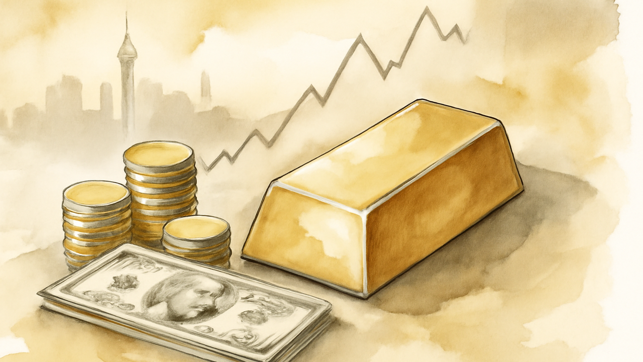 اونس طلا به بالاترین سطح ۱ هفته رسید؛ خریداران پس از کف دوماهه بازگشتند