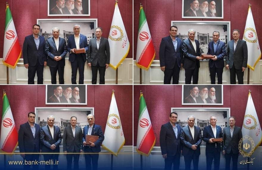 انتصاب مدیران جدید چهار منطقه امور شعب بانک ملی ایران