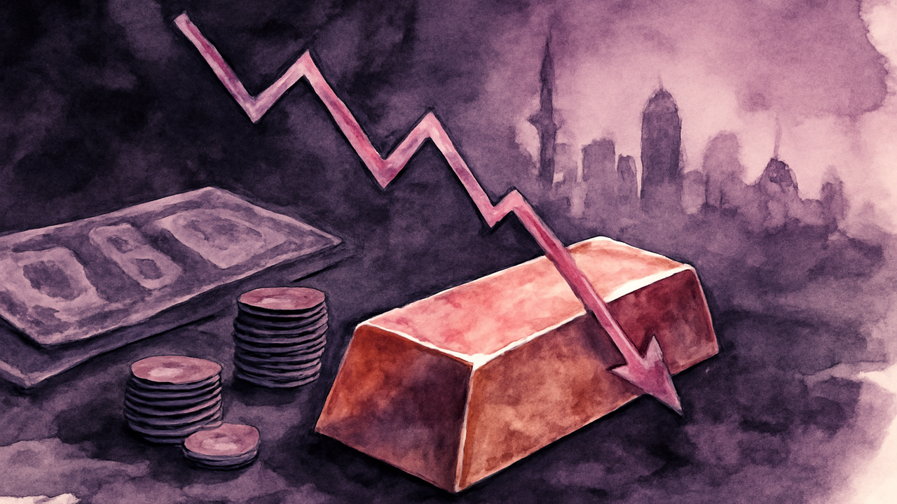 قیمت مس سومین روز پیاپی کاهش یافت؛ تورم آمریکا فروشندگان را فعال کرد