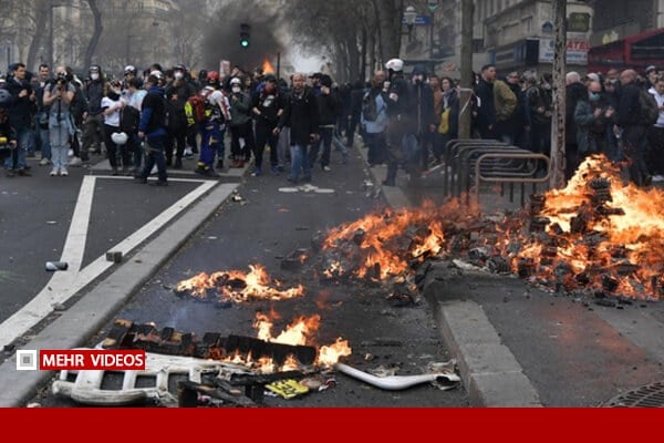 پولیتیکو: موج اعتراضات در اروپا با نزدیک شدن به زمستان تشدید می‌شود